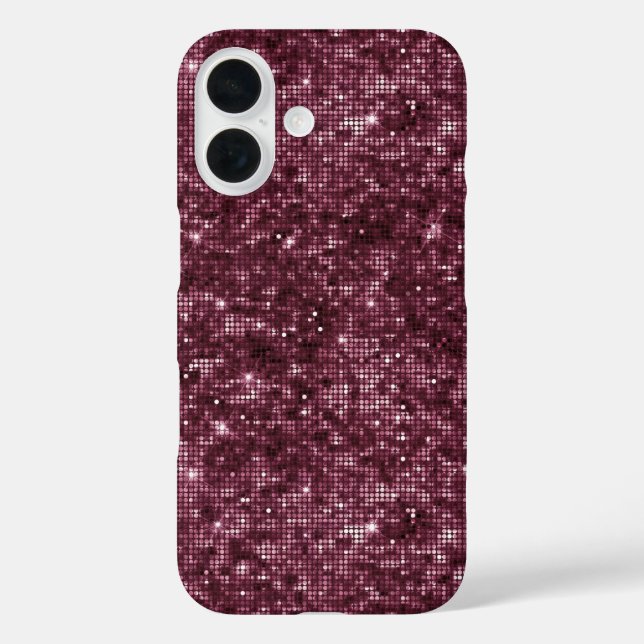 Blackberry Wein Muster  Case-Mate iPhone Hülle (Rückseite)