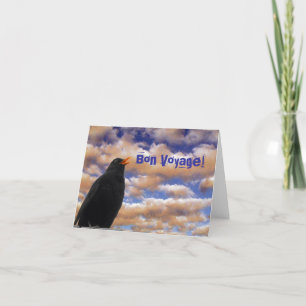 Blackbird Bon Voyage Card Karte