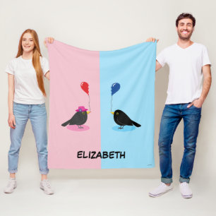 Blackbird finden Ihre andere Hälfte Fleecedecke