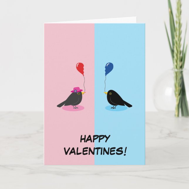 Blackbird finden Ihre andere Hälfte Karte (Vorderseite)