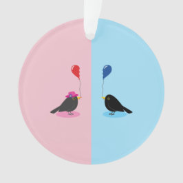 Blackbird finden Ihre andere Hälfte Ornament