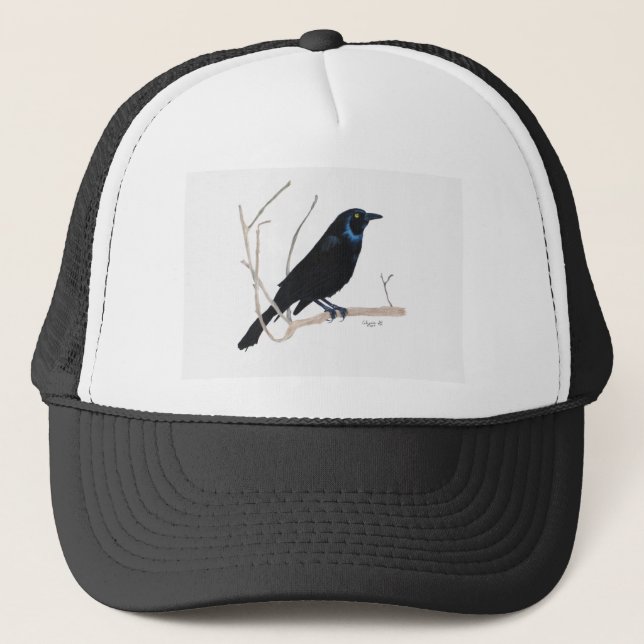 Blackbird Hat Truckerkappe (Vorderseite)