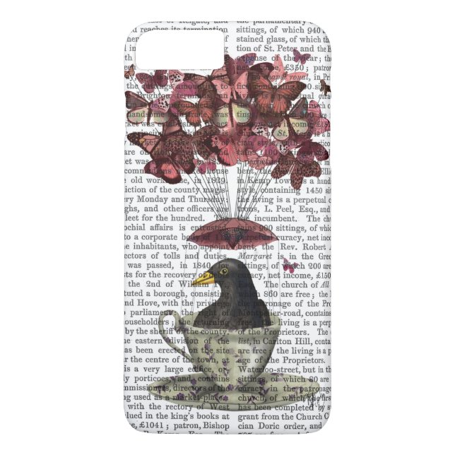 Blackbird in Teacup Case-Mate iPhone Hülle (Rückseite)