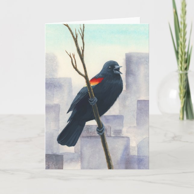 Blackbird Karte (Vorderseite)