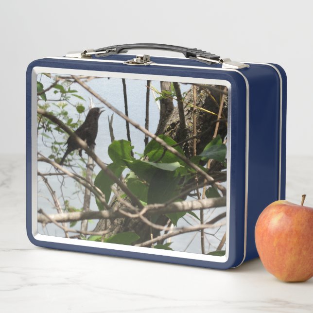 Blackbird Singing Metal Lunchbox (Beispiel)