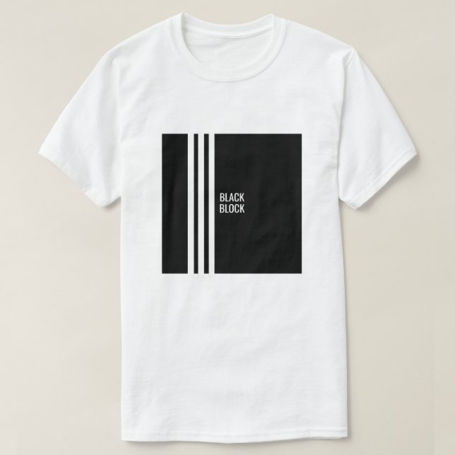 BlackBlock (Begriffsklärung) T-Shirt (Design vorne)