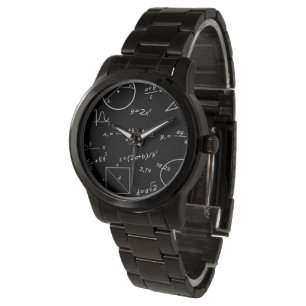 Blackboard Oversified Black Bracelet Watch Armbanduhr