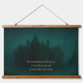 Blackbriar Reach Tapestry Wandteppich Mit Holzrahmen