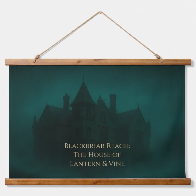 Blackbriar Reach Tapestry Wandteppich Mit Holzrahmen (Vorne)