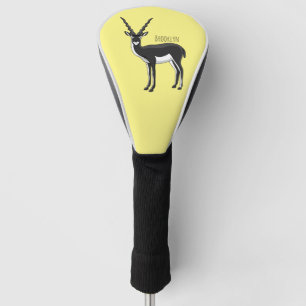 Blackbuck-Antelope-Abbildung Golf Headcover
