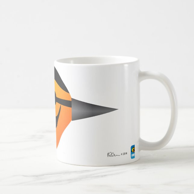 Blackburnian Tasse (Rechts)