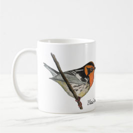 Blackburnian Warbler White Coffee Cup Kaffeetasse