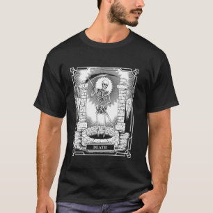 Blackcraft Witchy Skeleton Tod des grausamen Sense T-Shirt
