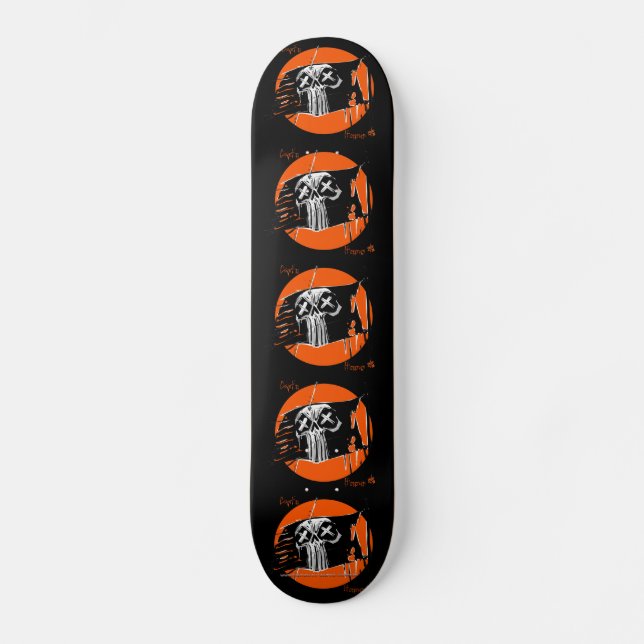 Blackest Flag Deck Skateboard (Vorderseite)
