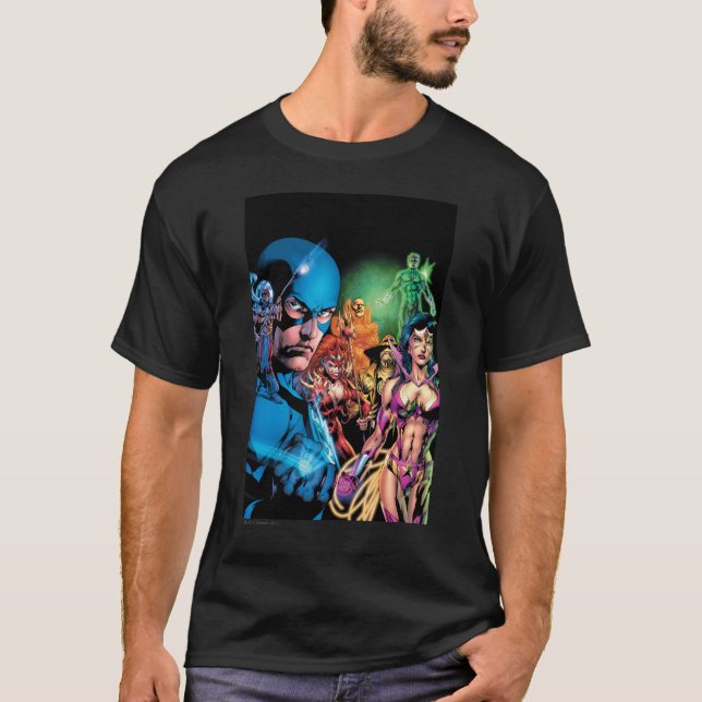Blackest Night Comic Panel 2 - Farbe T-Shirt (Vorderseite)