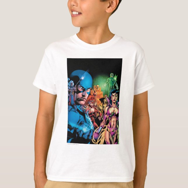 Blackest Night Comic Panel 2 - Farbe T-Shirt (Vorderseite)