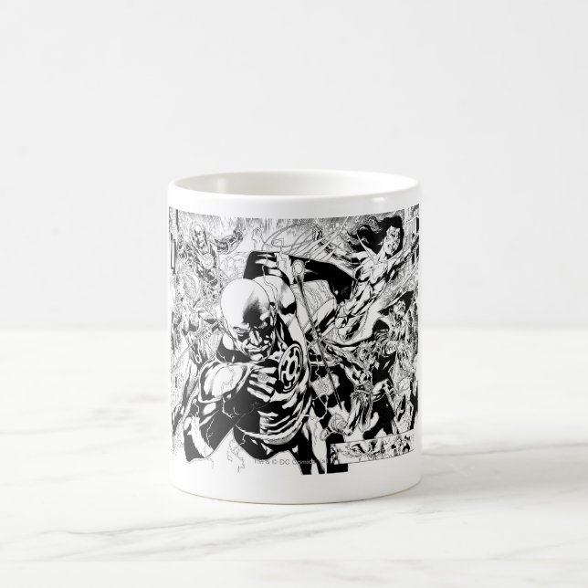 Blackest Night Comic Panel Kaffeetasse (Mittel)