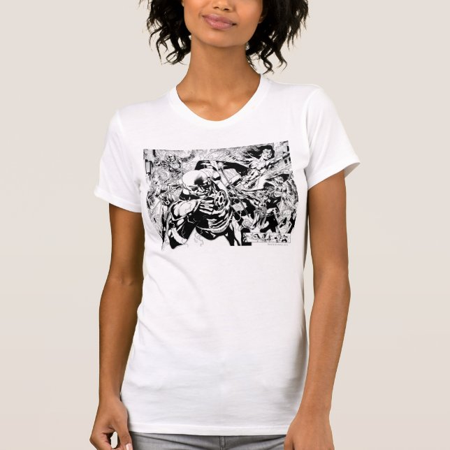 Blackest Night Comic Panel T-Shirt (Vorderseite)