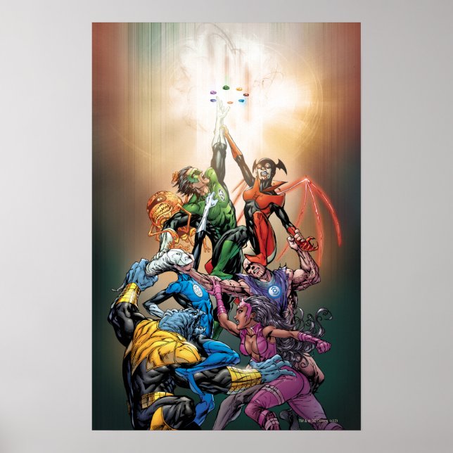 Blackest Night Cover Poster (Vorne)