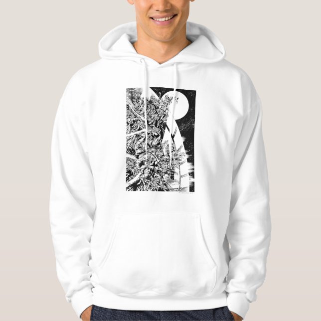 Blackest Night Group und Mond 2 Hoodie (Vorderseite)