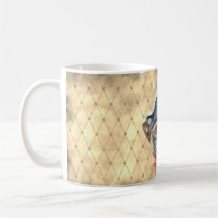 Blackface der Mops Pirate Tasse