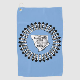 Blackfeet Nation Golfhandtuch