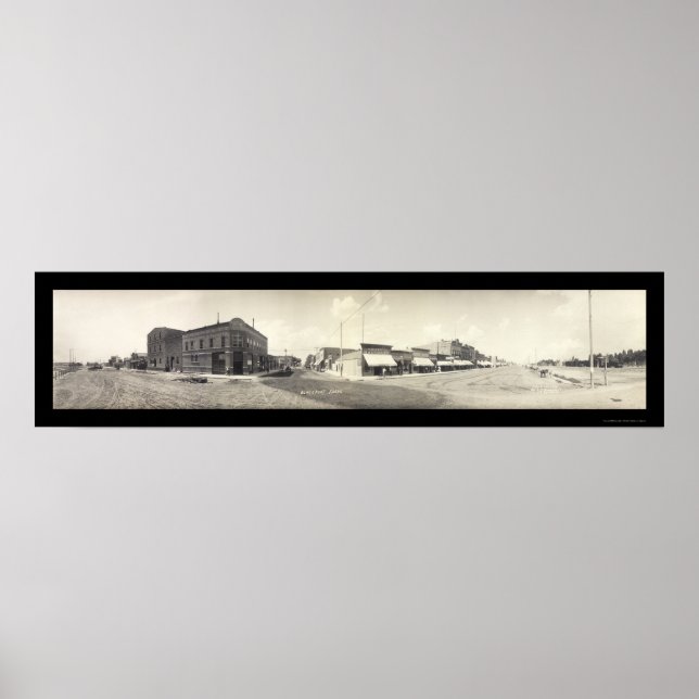 Blackfoot, ID-Foto 1909 Poster (Vorne)