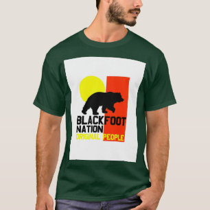 BLACKFOOT NATION ORIGINAL PEOPLE 2 Graphic T-Shirt