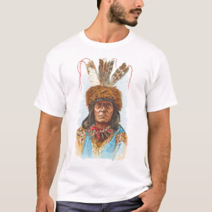 Blackfoot-Sioux-Leiter: Großes Rasiermesser T-Shirt
