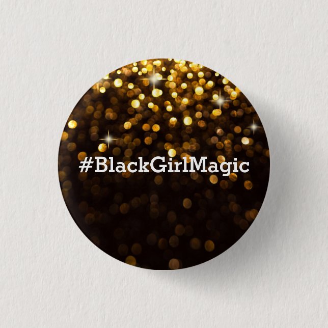 BlackGirlMagic Knopf Button (Vorderseite)