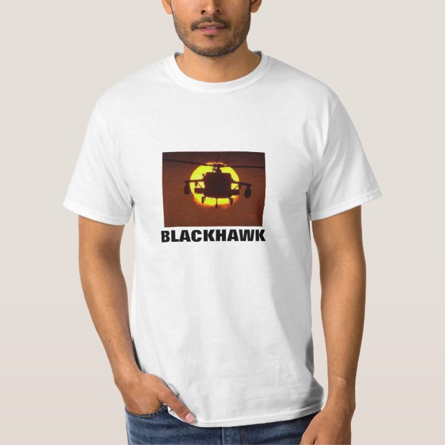 BLACKHAWK SONNENUNTERGANG T-Shirt (Vorderseite)