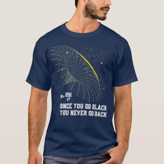 Blackhole Scientist Space Astronomie Physiker T-Shirt