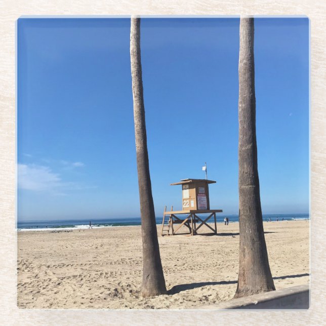 Blackies, Newport Beach, Kalifornien Glasuntersetzer (Vorderseite)