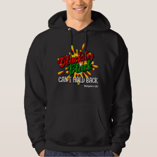 BLACKITY BLACK KANN SICH IM JUNZEHNTEN NICHT WIEDE HOODIE