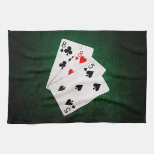 Blackjack 21 Punkte - 8, 8, 5 Punkte Geschirrtuch