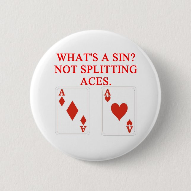 BLACKJACK BUTTON (Vorderseite)