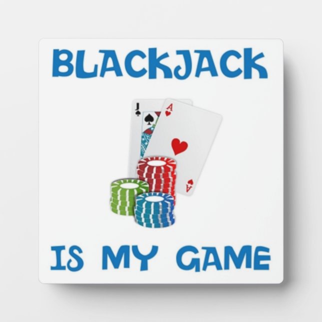BLACKJACK IST MEIN SPIEL FOTOPLATTE (Vorderseite)