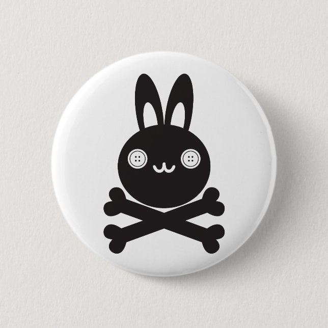 BlackJack (Kaninchen) Button (Vorderseite)