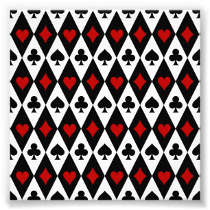 Blackjack-Kartenspiel Casino Las Vegas Fotodruck