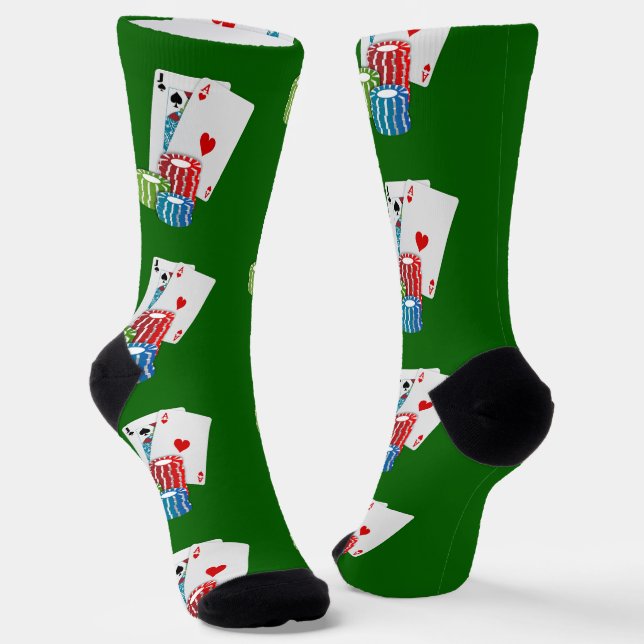 Blackjack Las Vegas Socken (Gewinkelt)