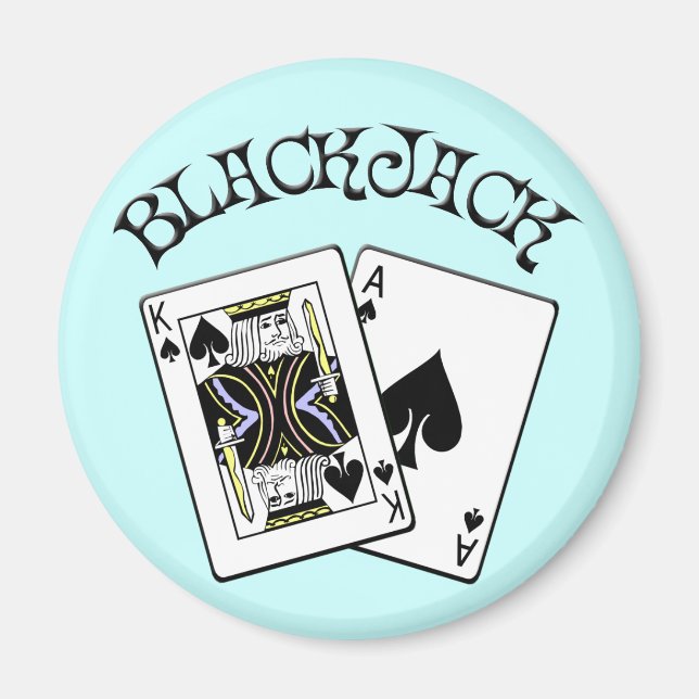 BLACKJACK MAGNET (Vorne)
