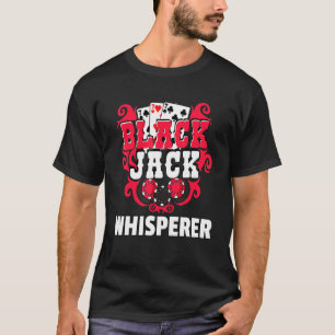 Blackjack Player Gambler 21 Card Casino T-Shirt