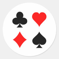 Blackjack/Poker Card Anzug: Vector Art: