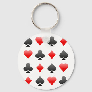 Blackjack/Poker Card Anzug: Vector Art: Schlüsselanhänger