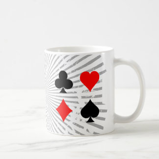 Blackjack-/Poker-Karten-Anzüge: Vektorkunst: Tasse
