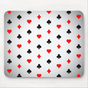 Blackjack / Poker Kartensymbole: Mauspad