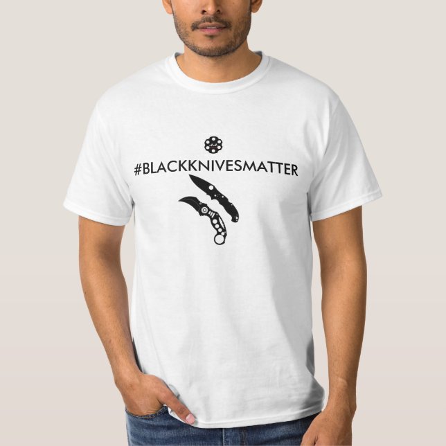 #BLACKKNIVESMATTER T-Shirt (Vorderseite)