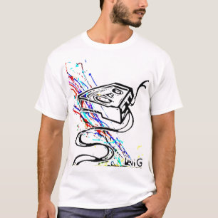 Blacklight/Neon Splash Kassette Abgewickelt (Levi T-Shirt