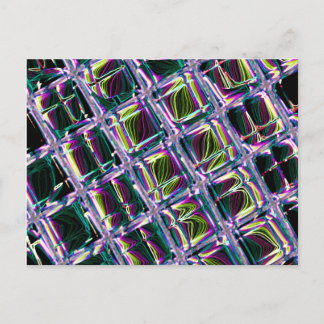 Blacklight-Special Postkarte