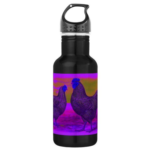 BlackLight Trinkflasche (Vorderseite)